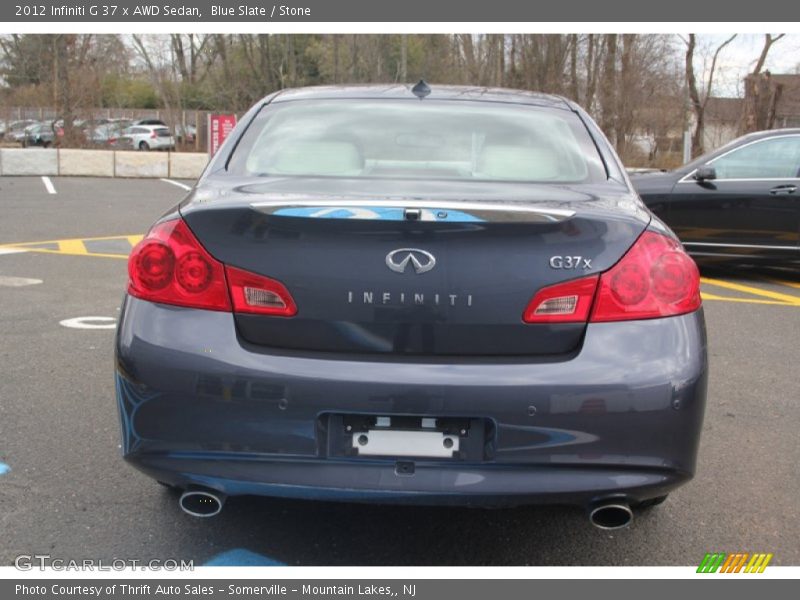Blue Slate / Stone 2012 Infiniti G 37 x AWD Sedan