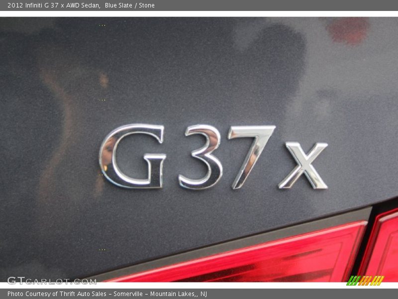 Blue Slate / Stone 2012 Infiniti G 37 x AWD Sedan