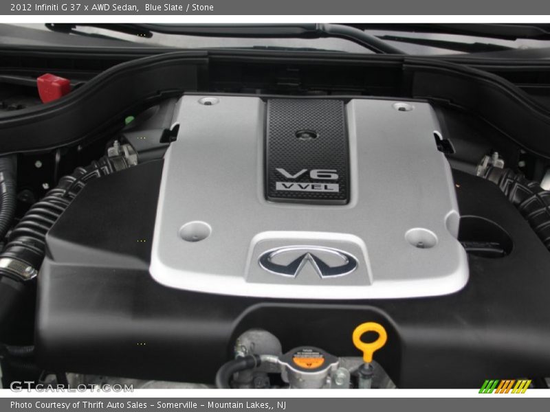 Blue Slate / Stone 2012 Infiniti G 37 x AWD Sedan