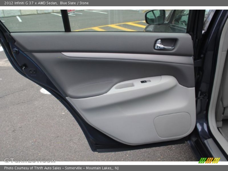 Blue Slate / Stone 2012 Infiniti G 37 x AWD Sedan