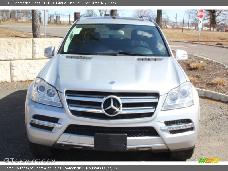 Iridium Silver Metallic / Black 2012 Mercedes-Benz GL 450 4Matic