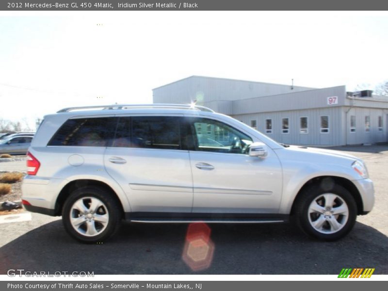 Iridium Silver Metallic / Black 2012 Mercedes-Benz GL 450 4Matic