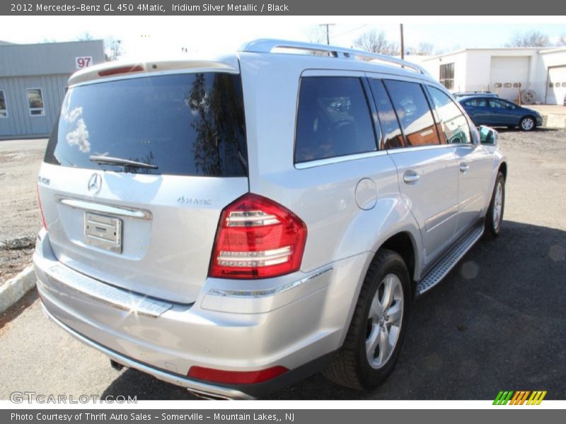 Iridium Silver Metallic / Black 2012 Mercedes-Benz GL 450 4Matic