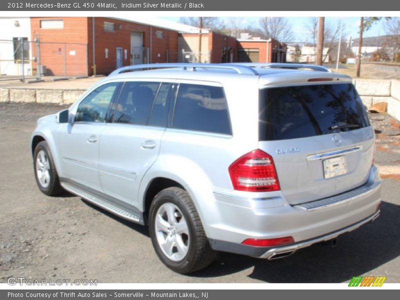 Iridium Silver Metallic / Black 2012 Mercedes-Benz GL 450 4Matic