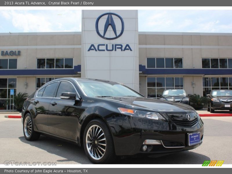 Crystal Black Pearl / Ebony 2013 Acura TL Advance