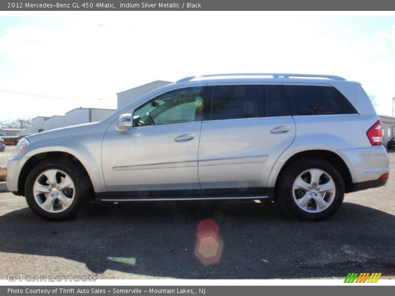 Iridium Silver Metallic / Black 2012 Mercedes-Benz GL 450 4Matic