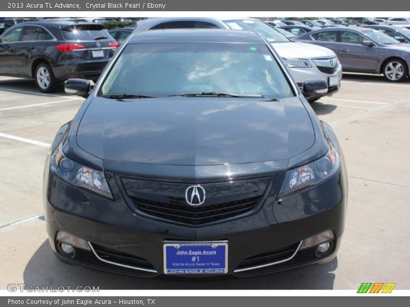 Crystal Black Pearl / Ebony 2013 Acura TL Advance