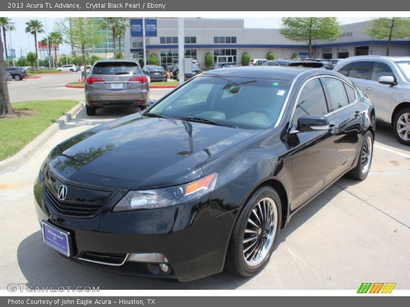 Crystal Black Pearl / Ebony 2013 Acura TL Advance