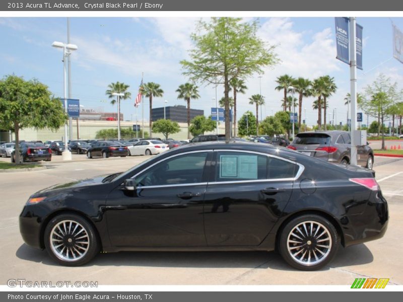 Crystal Black Pearl / Ebony 2013 Acura TL Advance