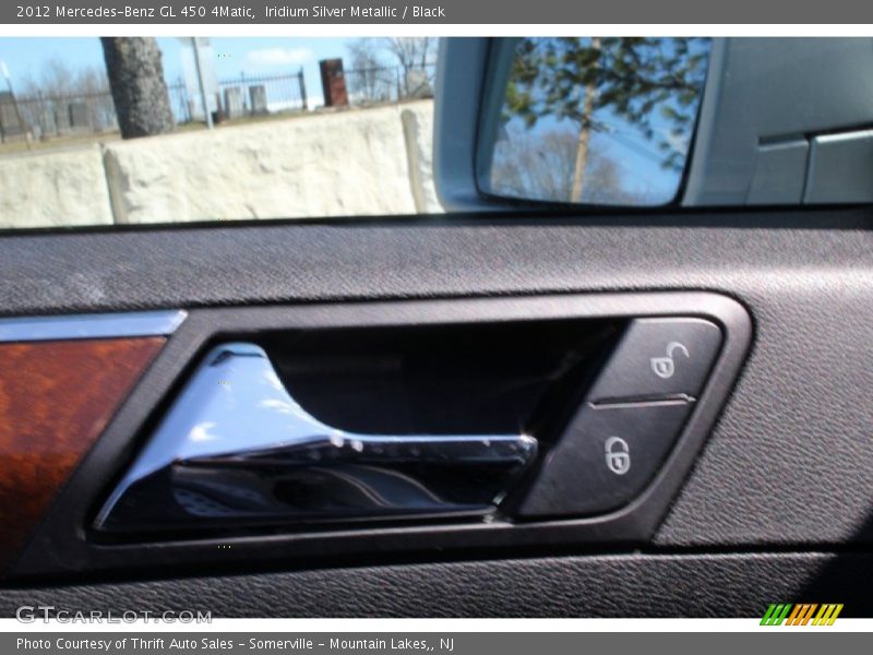 Iridium Silver Metallic / Black 2012 Mercedes-Benz GL 450 4Matic