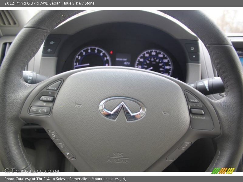 Blue Slate / Stone 2012 Infiniti G 37 x AWD Sedan