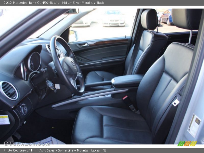 Iridium Silver Metallic / Black 2012 Mercedes-Benz GL 450 4Matic