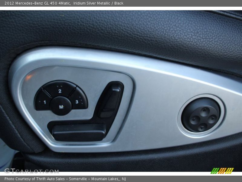 Iridium Silver Metallic / Black 2012 Mercedes-Benz GL 450 4Matic