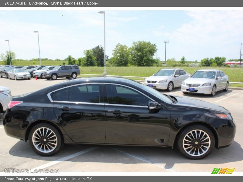 Crystal Black Pearl / Ebony 2013 Acura TL Advance
