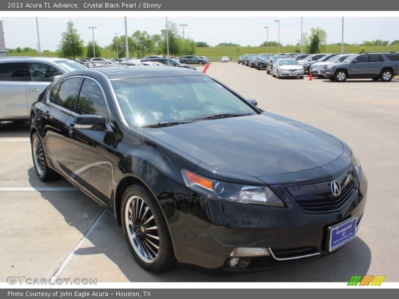Crystal Black Pearl / Ebony 2013 Acura TL Advance