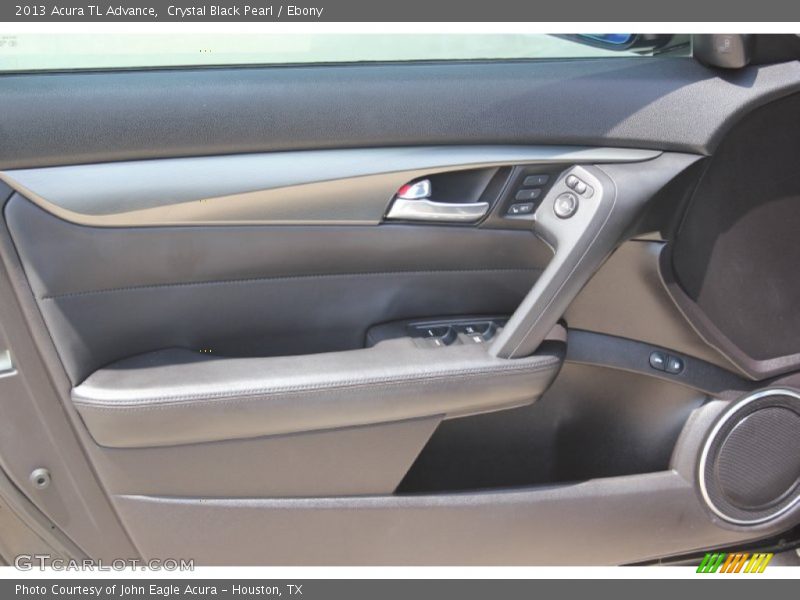 Crystal Black Pearl / Ebony 2013 Acura TL Advance