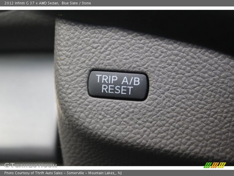 Blue Slate / Stone 2012 Infiniti G 37 x AWD Sedan