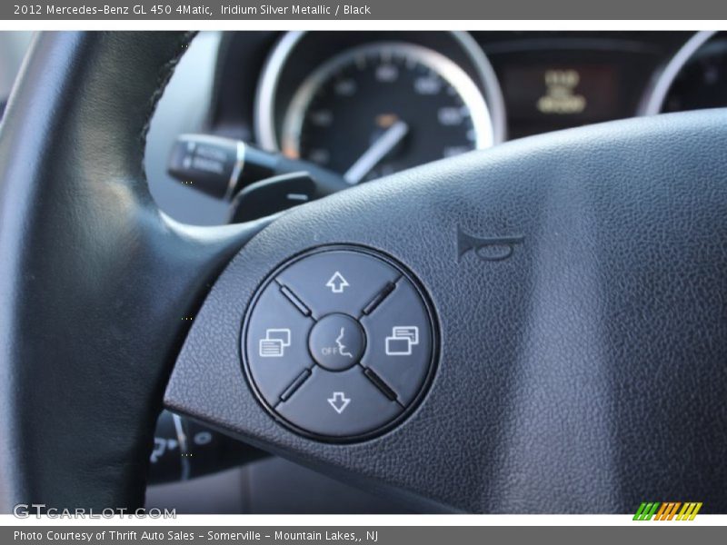 Iridium Silver Metallic / Black 2012 Mercedes-Benz GL 450 4Matic