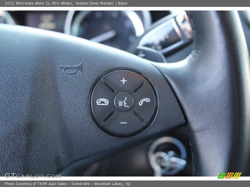 Iridium Silver Metallic / Black 2012 Mercedes-Benz GL 450 4Matic