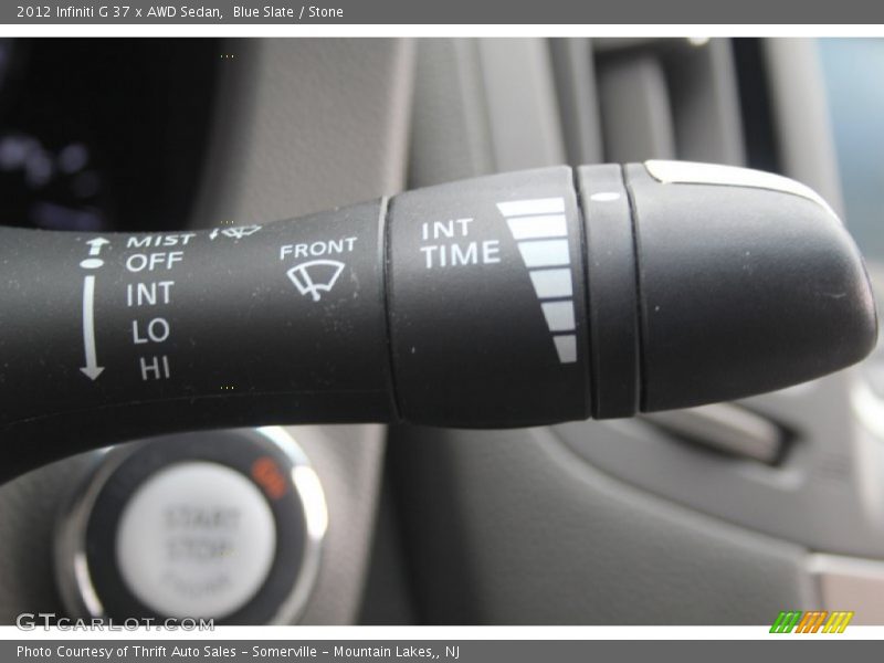 Blue Slate / Stone 2012 Infiniti G 37 x AWD Sedan