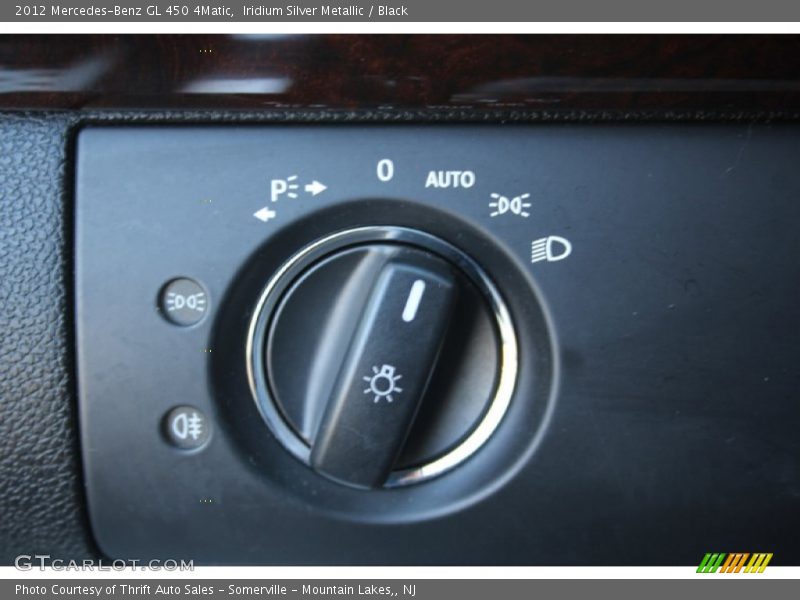 Iridium Silver Metallic / Black 2012 Mercedes-Benz GL 450 4Matic