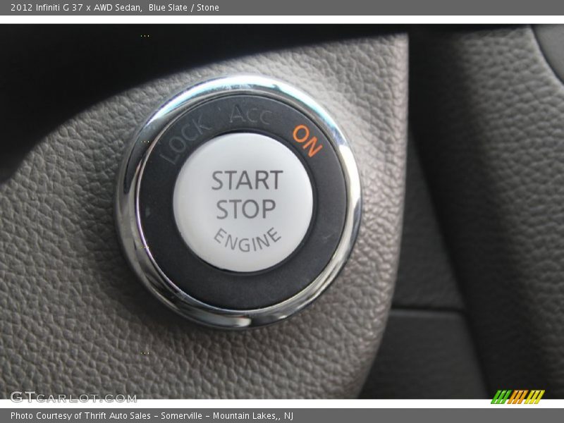 Blue Slate / Stone 2012 Infiniti G 37 x AWD Sedan