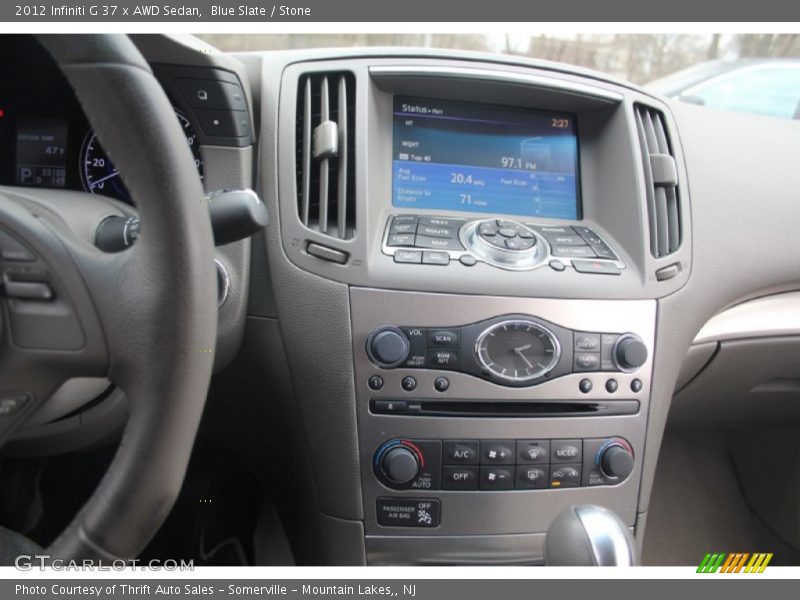 Blue Slate / Stone 2012 Infiniti G 37 x AWD Sedan