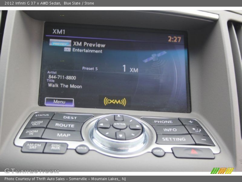 Blue Slate / Stone 2012 Infiniti G 37 x AWD Sedan