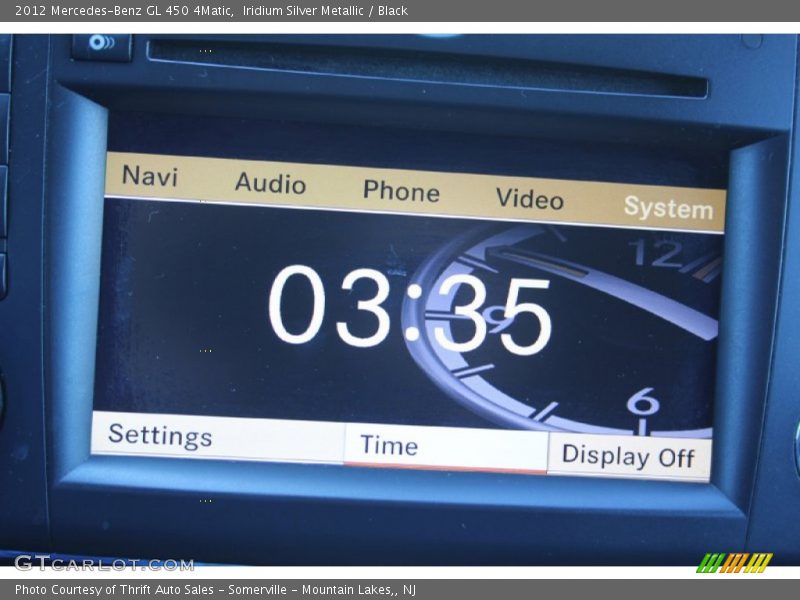 Iridium Silver Metallic / Black 2012 Mercedes-Benz GL 450 4Matic