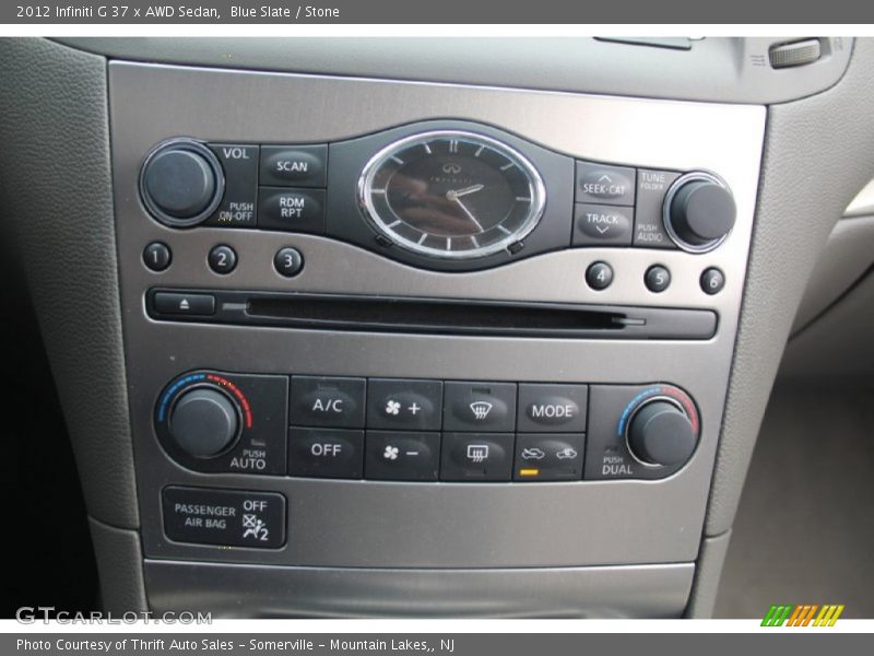 Blue Slate / Stone 2012 Infiniti G 37 x AWD Sedan