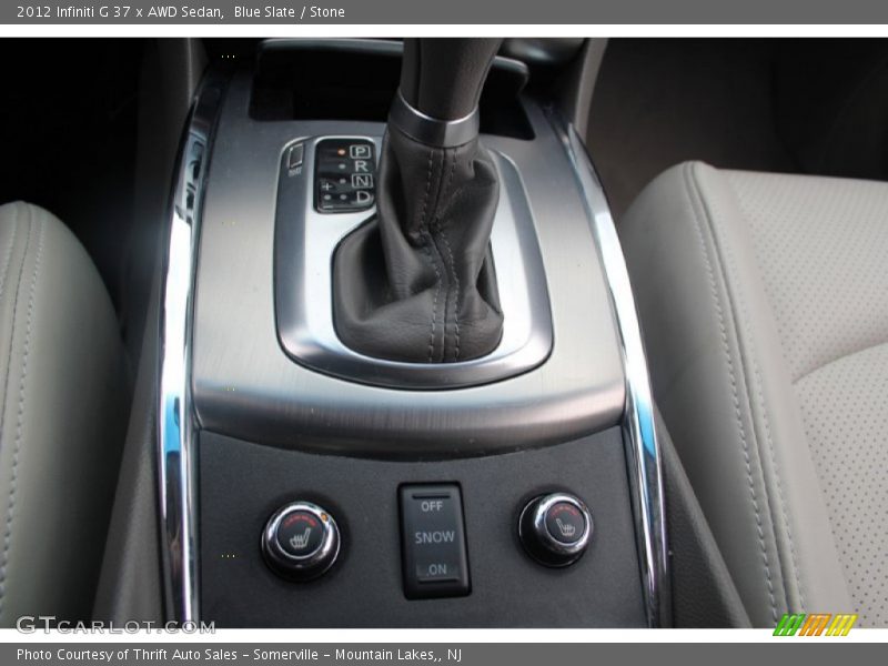 Blue Slate / Stone 2012 Infiniti G 37 x AWD Sedan