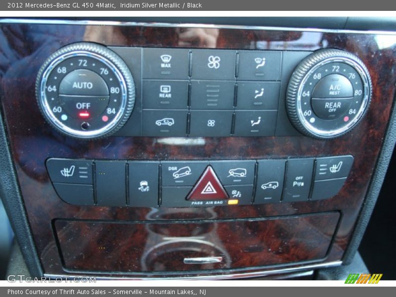 Iridium Silver Metallic / Black 2012 Mercedes-Benz GL 450 4Matic