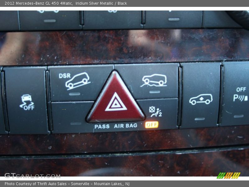 Iridium Silver Metallic / Black 2012 Mercedes-Benz GL 450 4Matic