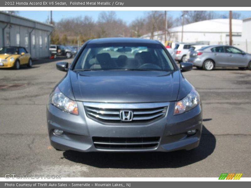 Polished Metal Metallic / Gray 2012 Honda Accord EX V6 Sedan