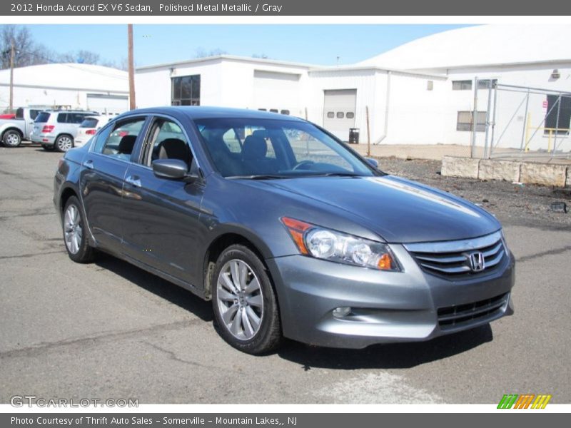 Polished Metal Metallic / Gray 2012 Honda Accord EX V6 Sedan