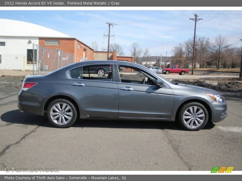 Polished Metal Metallic / Gray 2012 Honda Accord EX V6 Sedan