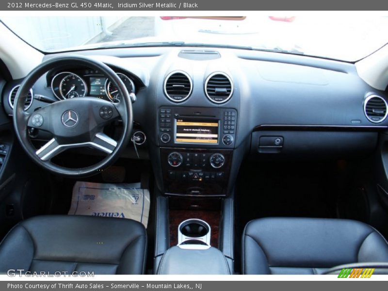 Iridium Silver Metallic / Black 2012 Mercedes-Benz GL 450 4Matic