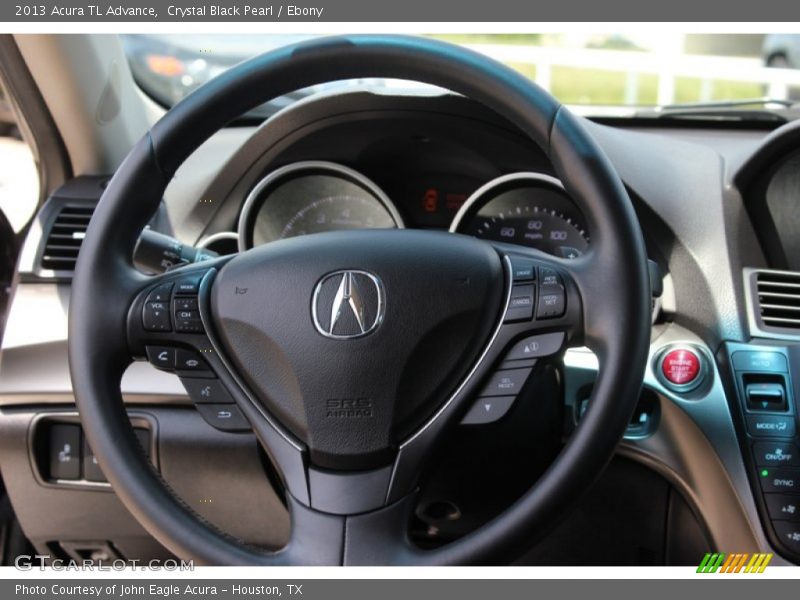 Crystal Black Pearl / Ebony 2013 Acura TL Advance