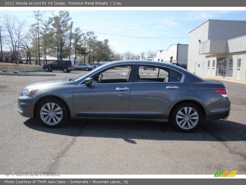 Polished Metal Metallic / Gray 2012 Honda Accord EX V6 Sedan