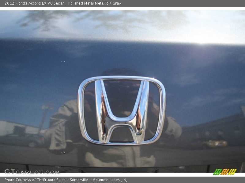 Polished Metal Metallic / Gray 2012 Honda Accord EX V6 Sedan