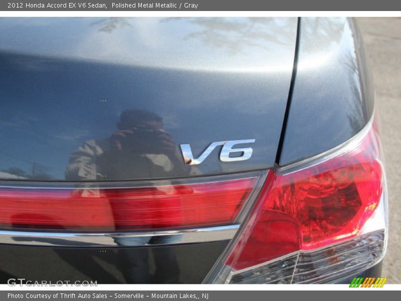 Polished Metal Metallic / Gray 2012 Honda Accord EX V6 Sedan