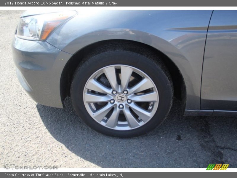 Polished Metal Metallic / Gray 2012 Honda Accord EX V6 Sedan
