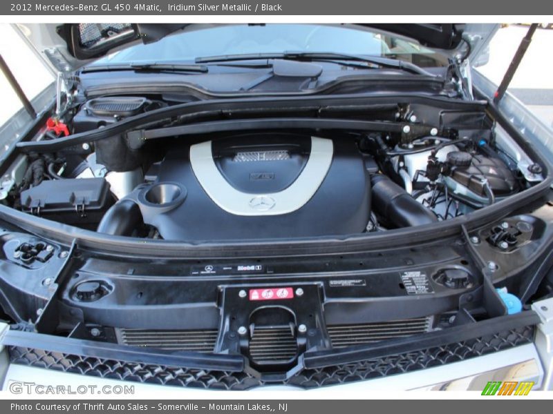 Iridium Silver Metallic / Black 2012 Mercedes-Benz GL 450 4Matic