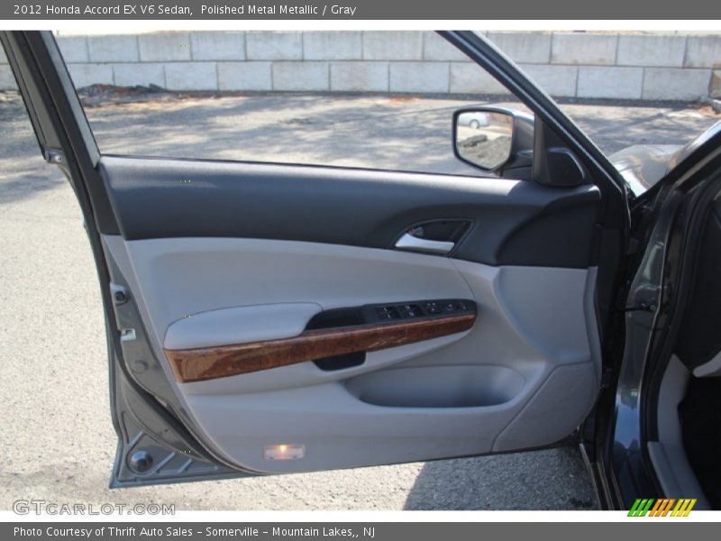 Polished Metal Metallic / Gray 2012 Honda Accord EX V6 Sedan