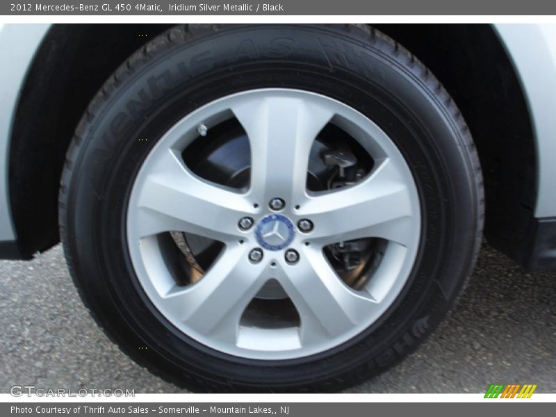 Iridium Silver Metallic / Black 2012 Mercedes-Benz GL 450 4Matic