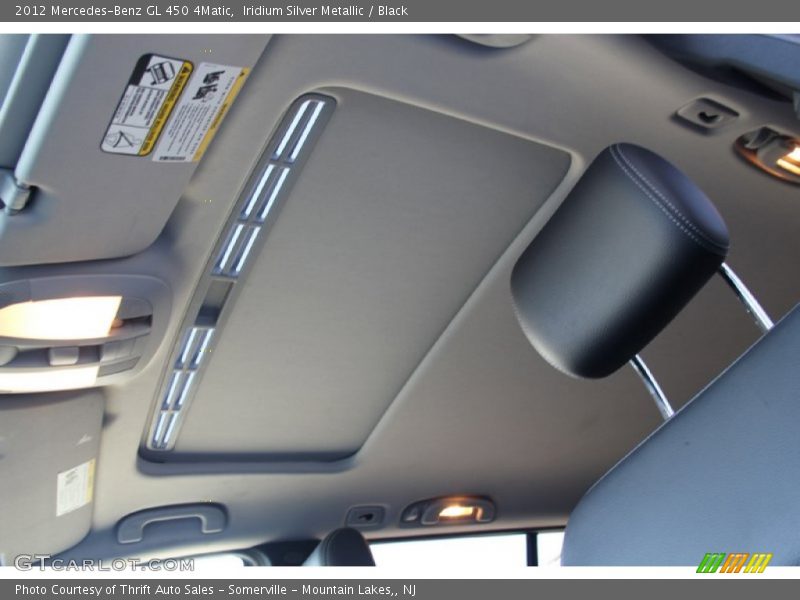 Iridium Silver Metallic / Black 2012 Mercedes-Benz GL 450 4Matic