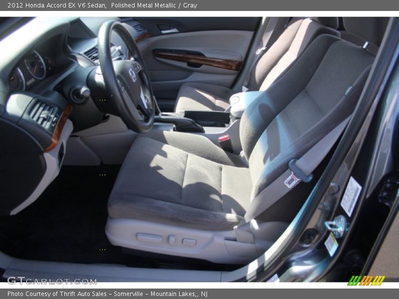 Polished Metal Metallic / Gray 2012 Honda Accord EX V6 Sedan