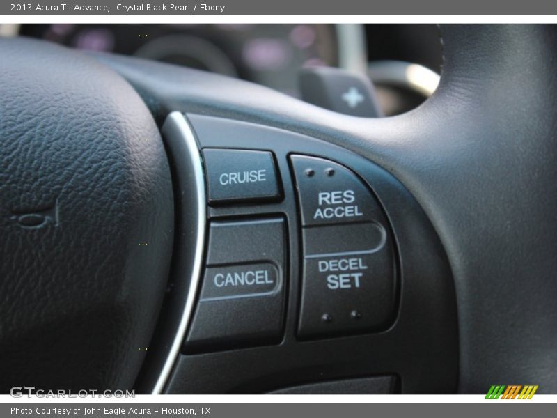 Crystal Black Pearl / Ebony 2013 Acura TL Advance