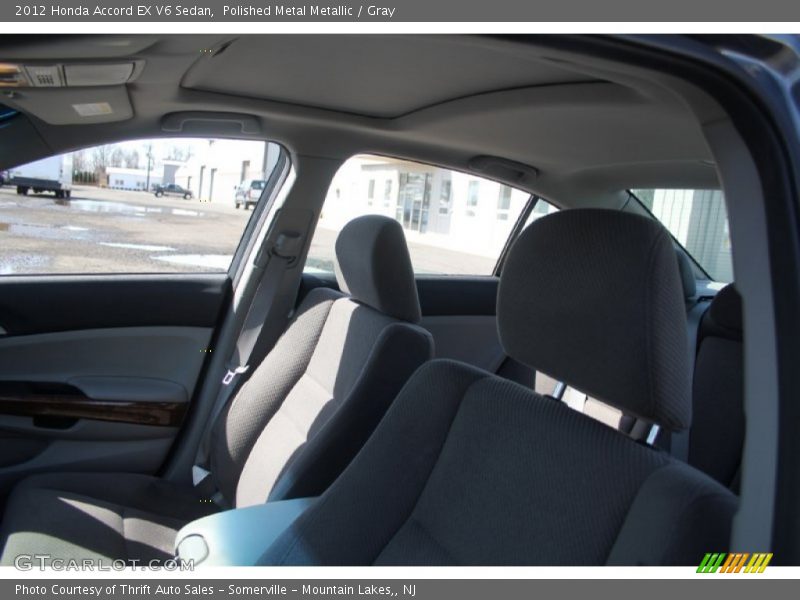 Polished Metal Metallic / Gray 2012 Honda Accord EX V6 Sedan