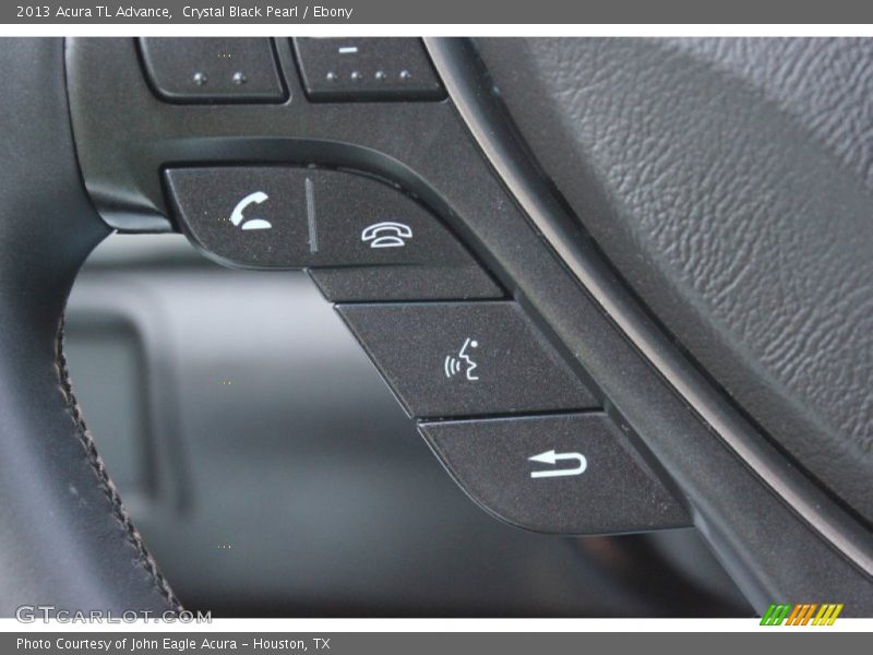 Crystal Black Pearl / Ebony 2013 Acura TL Advance